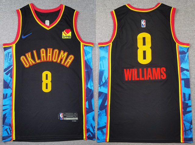 Oklahoma City Thunder Jerseys 12